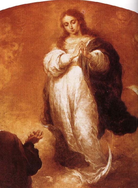Bartolome Esteban Murillo Pure Conception of Our Lady France oil painting art